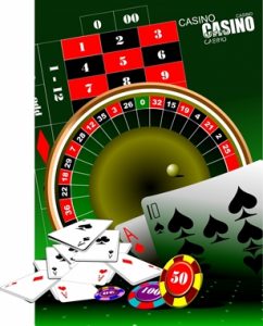 tecknad casino kort spel